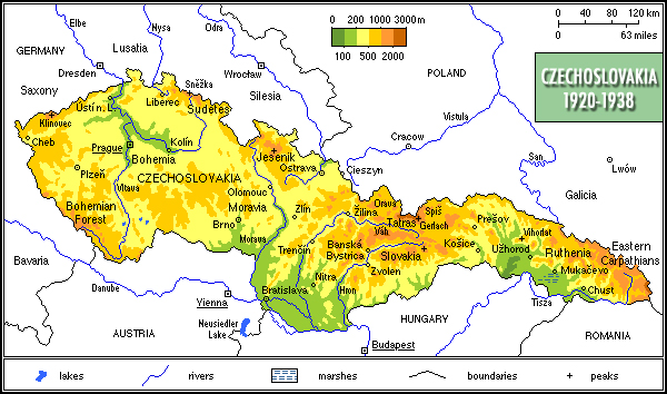 Tschechoslowakei 1920