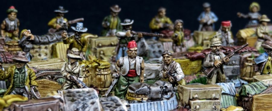 Viktorianische Barikader